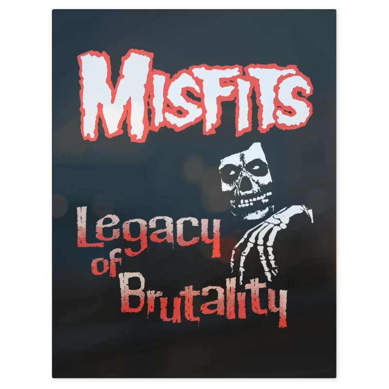 Misfits Legacy of Brutality – Print Metálico
