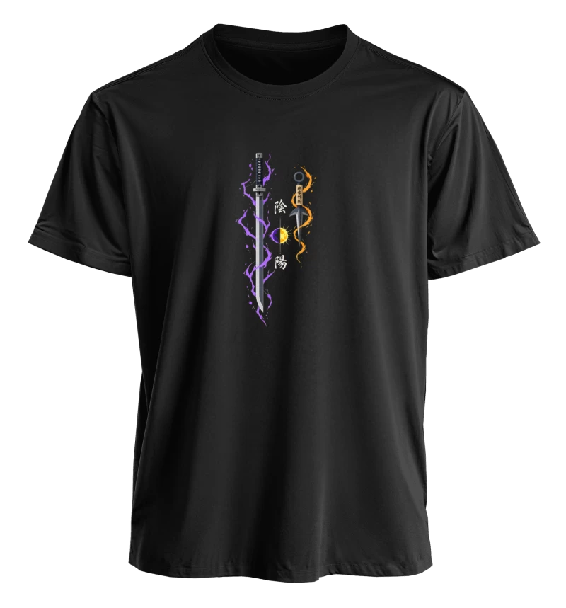 Polera Naruto & Sasuke | Espalda + Pecho