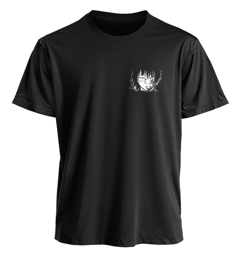Polera Anime Jujutsu Kaisen Maki Zenin | Espalda + Pecho