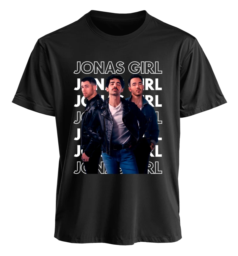 Polera Jonas Brothers – Jonas Girl Negra