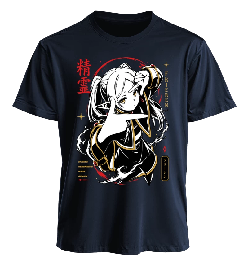Polera Frieren Silence Remembers Magic Remains