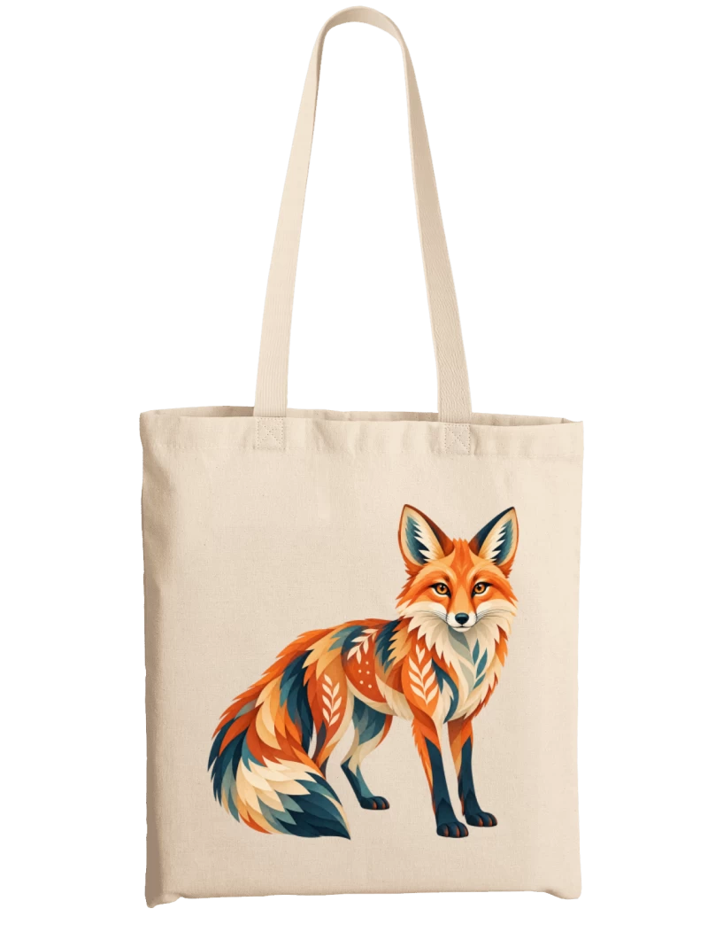 Totebag Zorro Culpeo | Fauna Nativa de Chile – Sur Nativo