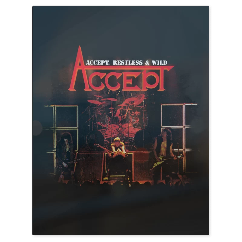 Accept Restless & Wild – Print Metálico