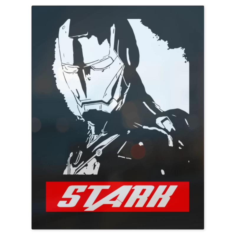 Iron Man - Stark – Print Metálico