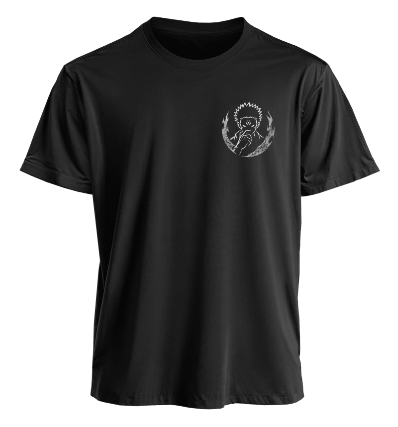 Polera Anime Jujutsu Kaisen Sukuna Trono | Espalda + Pecho