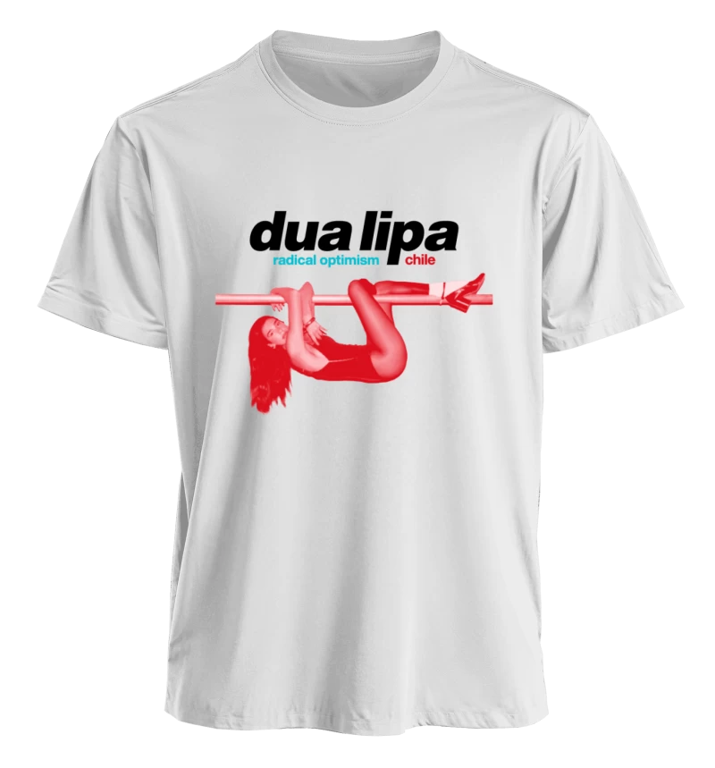 Polera Dua Lipa – Dua Chile Blanca