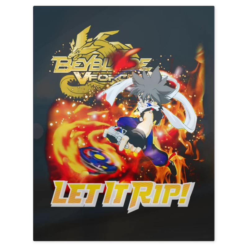 Kai Beyblade – Print Metálico