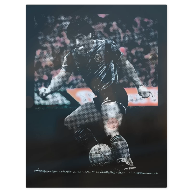 Maradona Argentina – Print Metálico