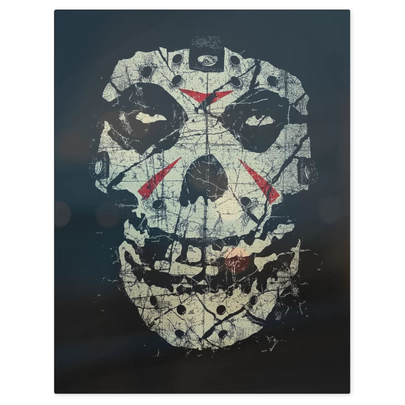 Misfits Jason Ghost – Print Metálico