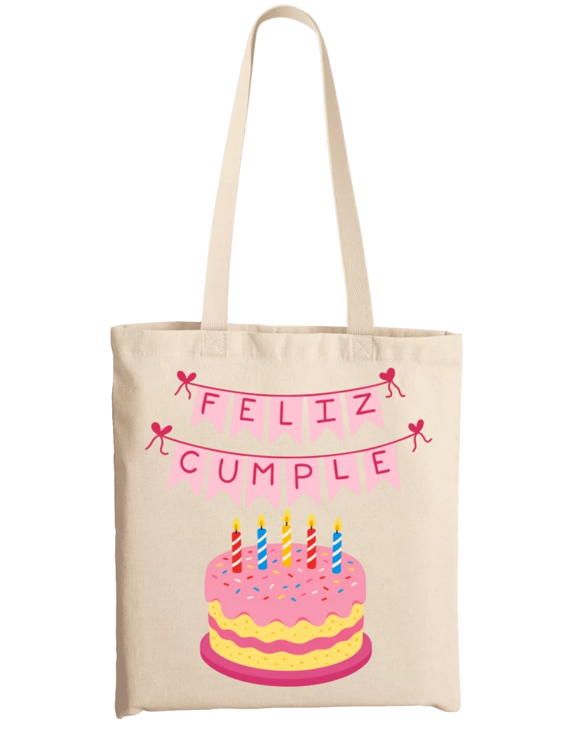 Totebag Feliz Cumple