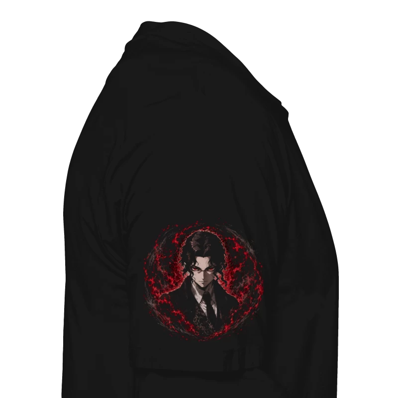 Polera Anime Demon Slayer Muzan Kibutsuji | Frente + Manga