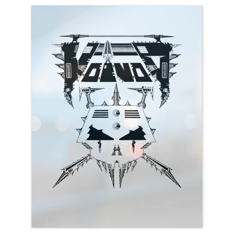 Voivod Logo – Print Metálico