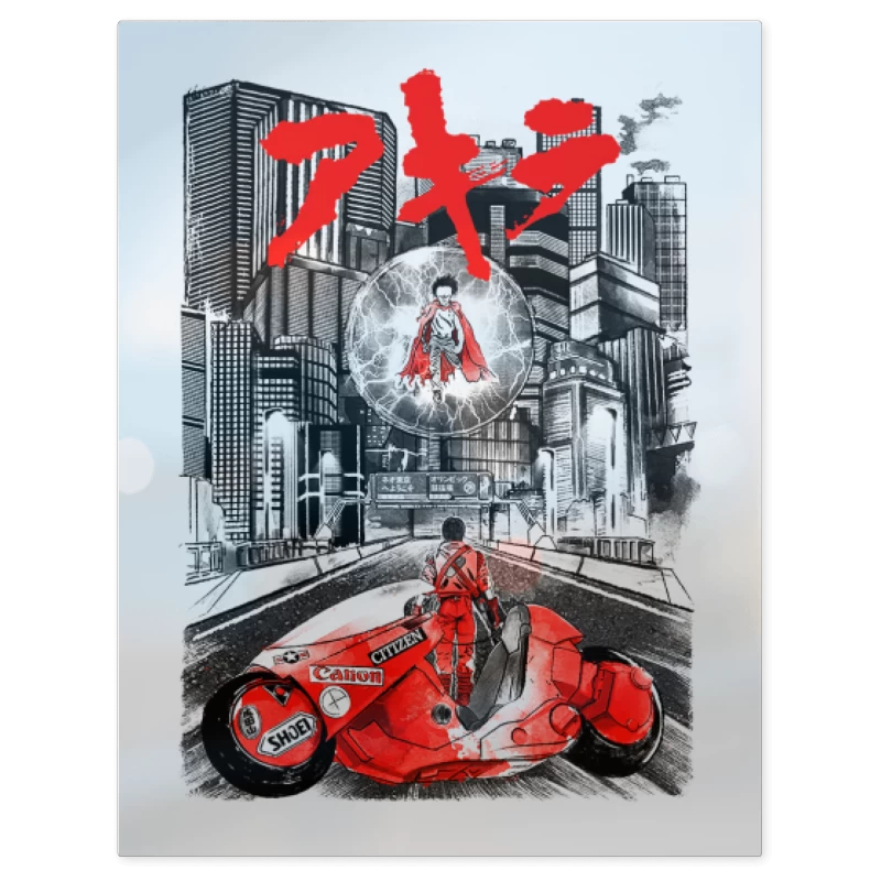 Akira 2 – Print Metálico
