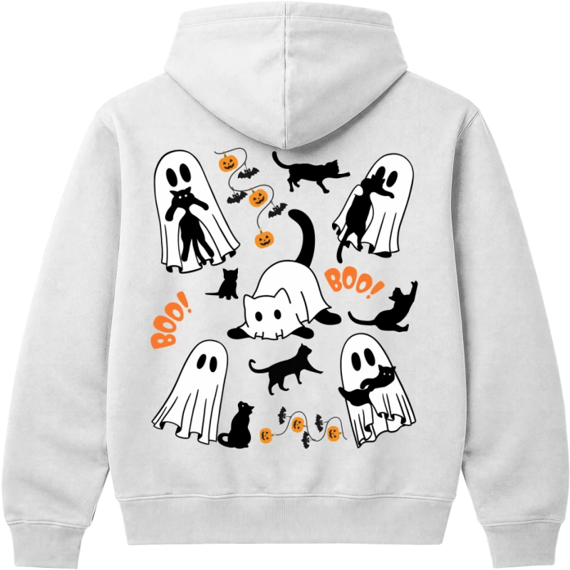 Canguro Premium Fantasmas y Gatitos Halloween