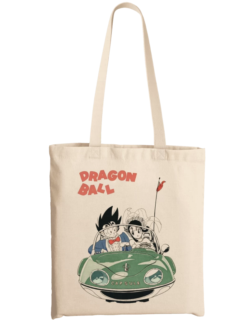 Tote Bag Goku y Milk - Dragon Ball
