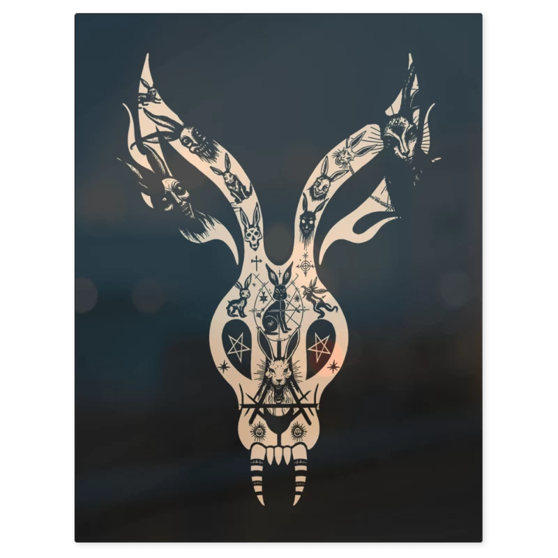 Mr Bungle Satanic Rabbit – Print Metálico