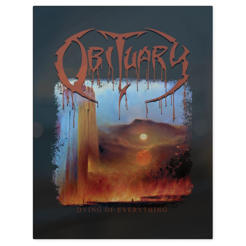 Obituary Dying of Everything – Print Metálico
