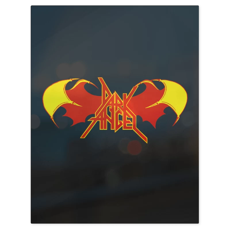 Dark Angel Logo I – Print Metálico