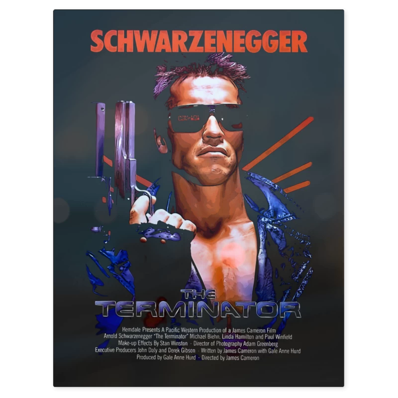 Terminator 1 – Print Metálico