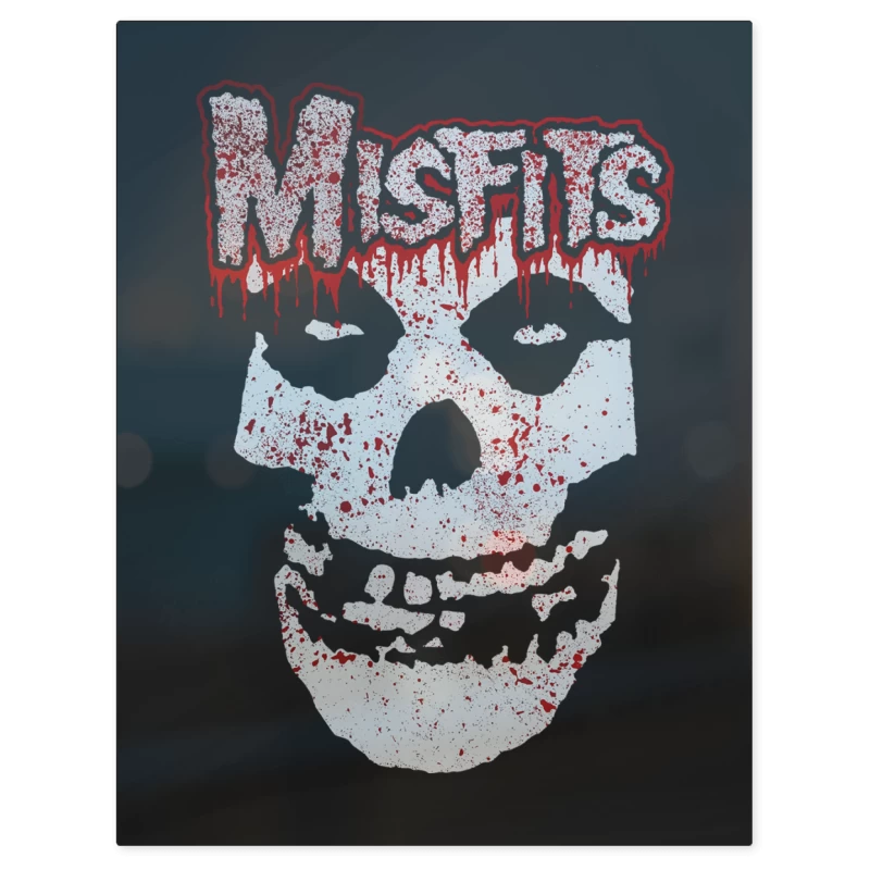 Misfits Bloody Crimson Ghost – Print Metálico