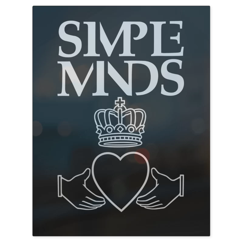 Simple Minds – Print Metálico