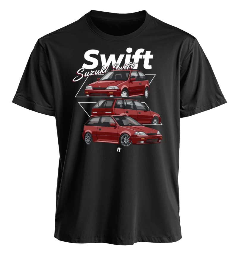 Polera polo cuello redondo /  Suzuki Swift clásico
