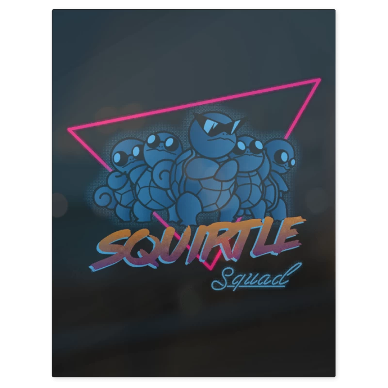 Squirtle Squad – Print Metálico