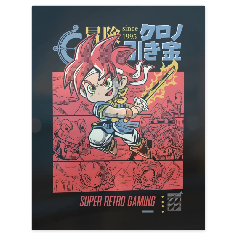 Chrono Trigger – Print Metálico