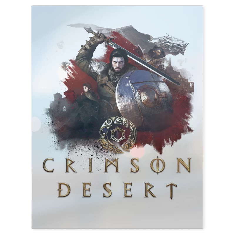 Crimson Desert 2 – Print Metálico
