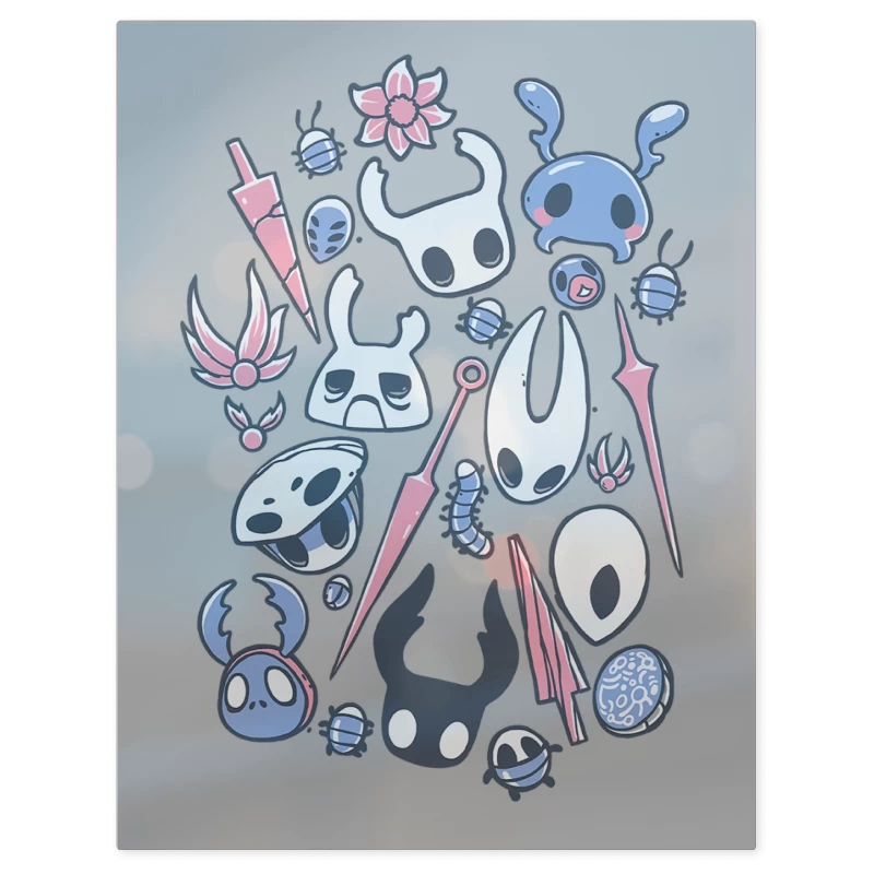 Hollow Knight Insectos – Print Metálico