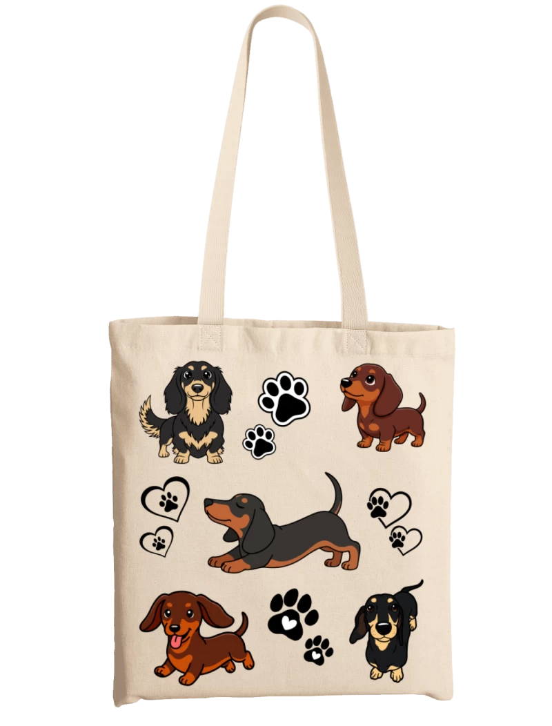 Totebag Perros Salchichas