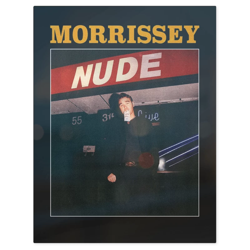 Morrissey Live Chile – Print Metálico