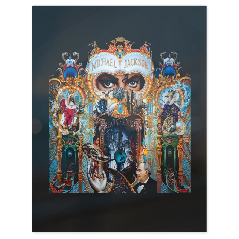 Michael Jackson Dangerous I – Print Metálico
