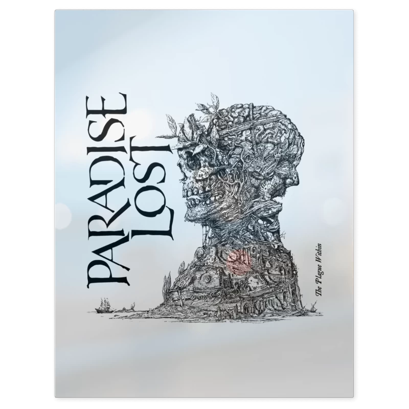Paradise Lost the Plague Within – Print Metálico