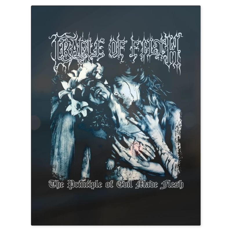 Cradle of Filth the Principle At Evil – Print Metálico