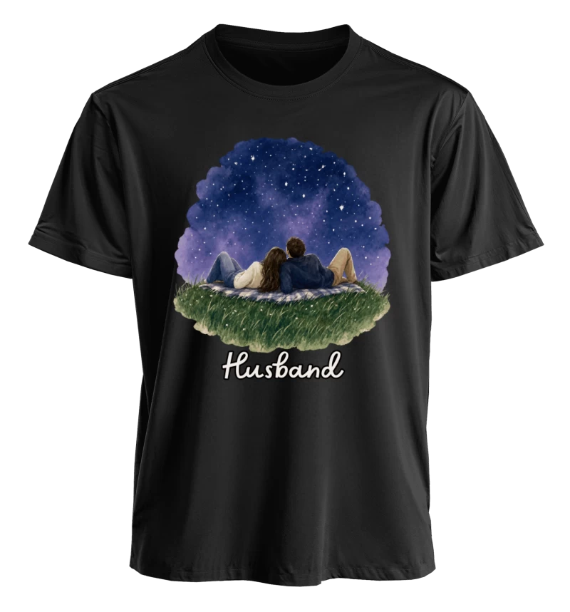 Polera Parejas Recostados - Husband & Wife