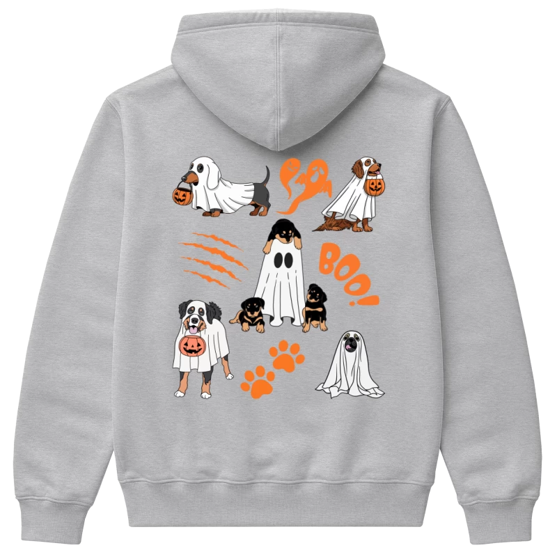 Polerón Canguro Perritos Disfrazados Halloween