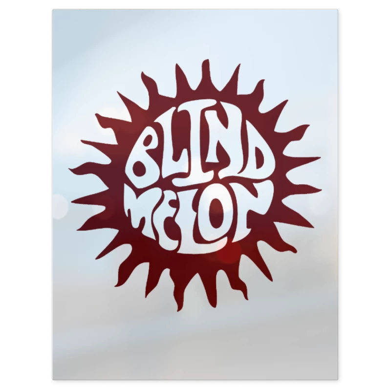 Blind Melon Logo – Print Metálico