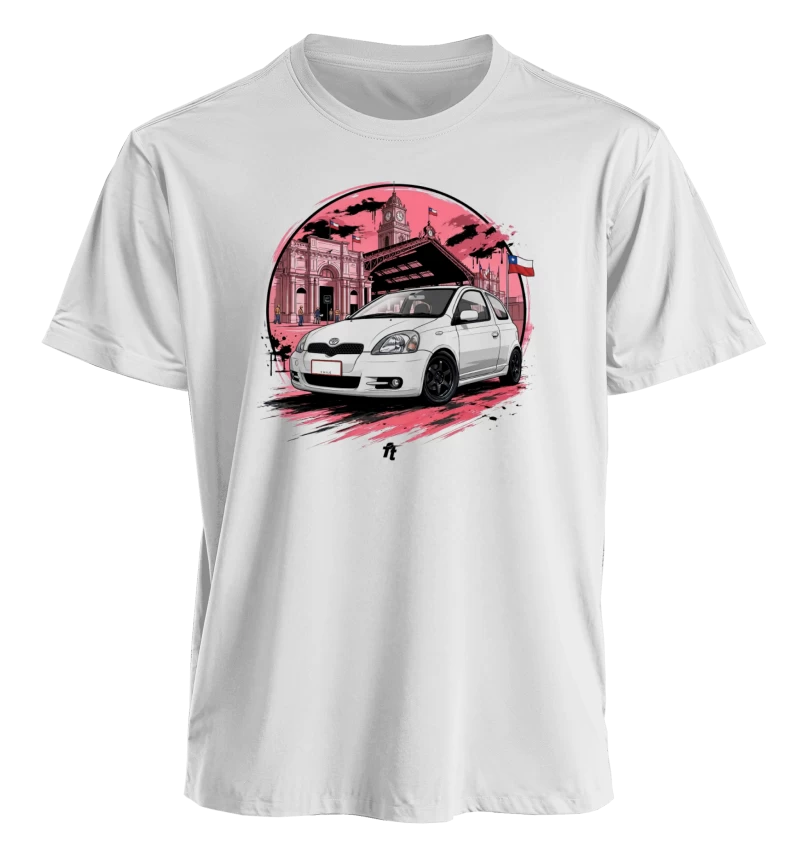 Polera polo cuello redondo / Toyota Yaris