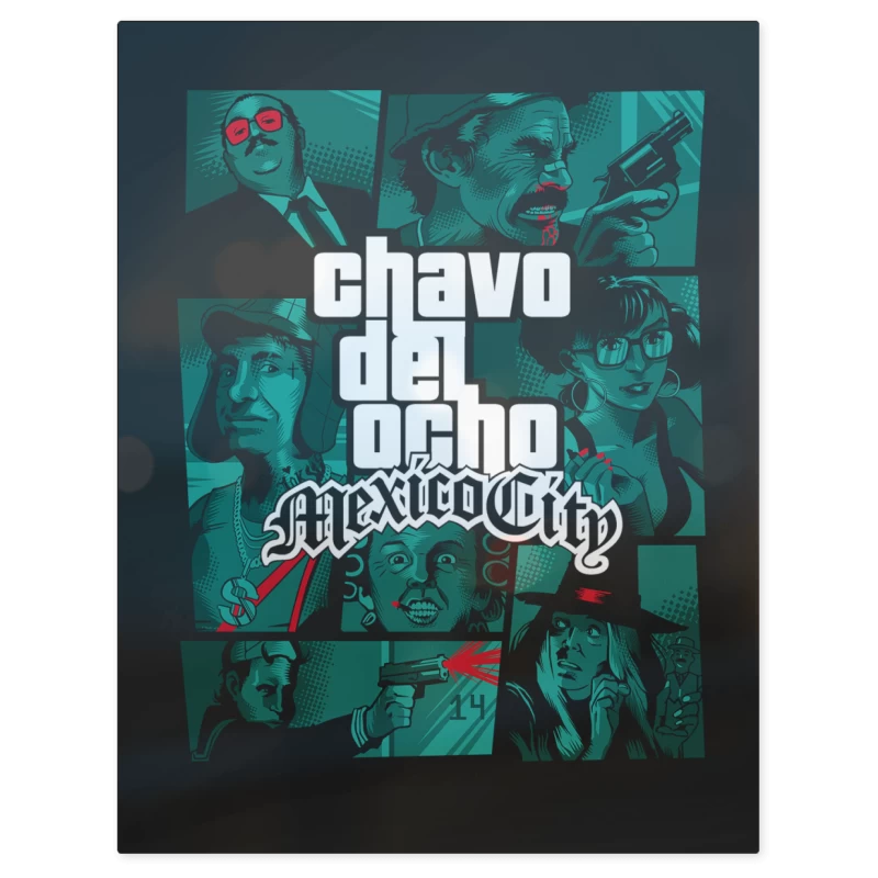 GTA Chavo del 8 – Print Metálico