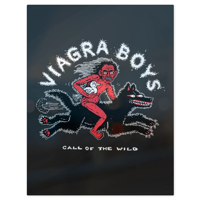 Viagra Boys Call of the Wild – Print Metálico