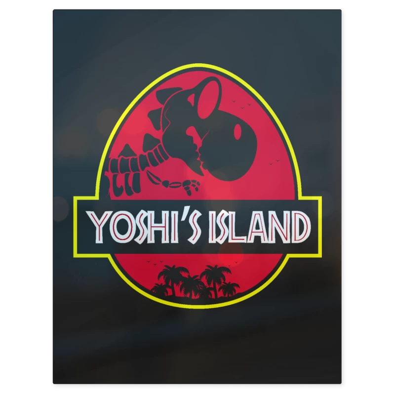 Jurassic Yoshi – Print Metálico