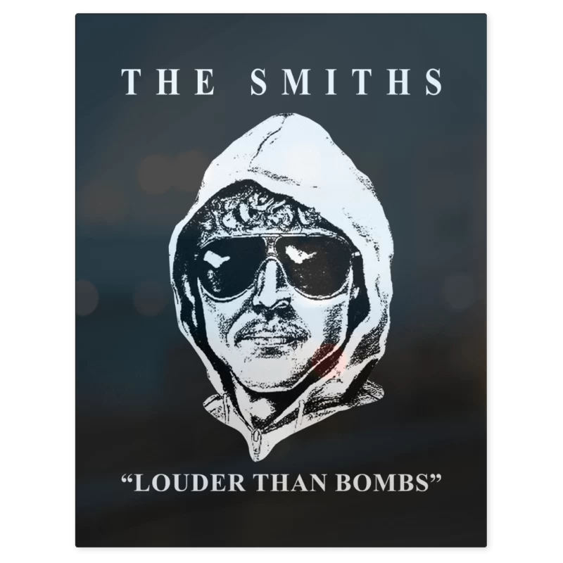 The Smiths Louder Than Unabomber – Print Metálico