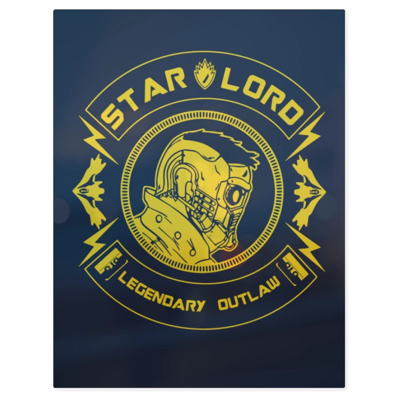Star Lord - Legendary Outlaw – Print Metálico
