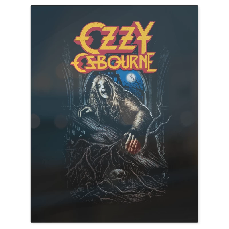Ozzy Osbourne Lobo – Print Metálico