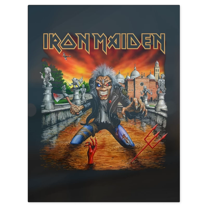 Iron Maiden Eddie Killer – Print Metálico