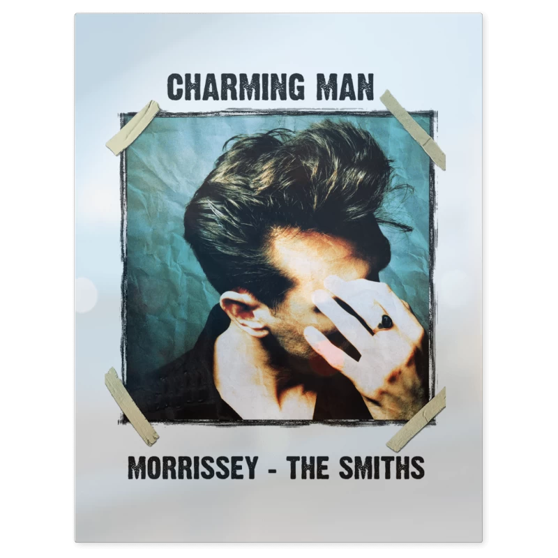 Morrissey Charming Man – Print Metálico