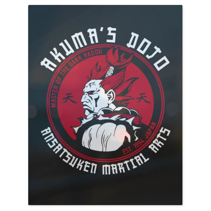 Akumas Dojo – Print Metálico