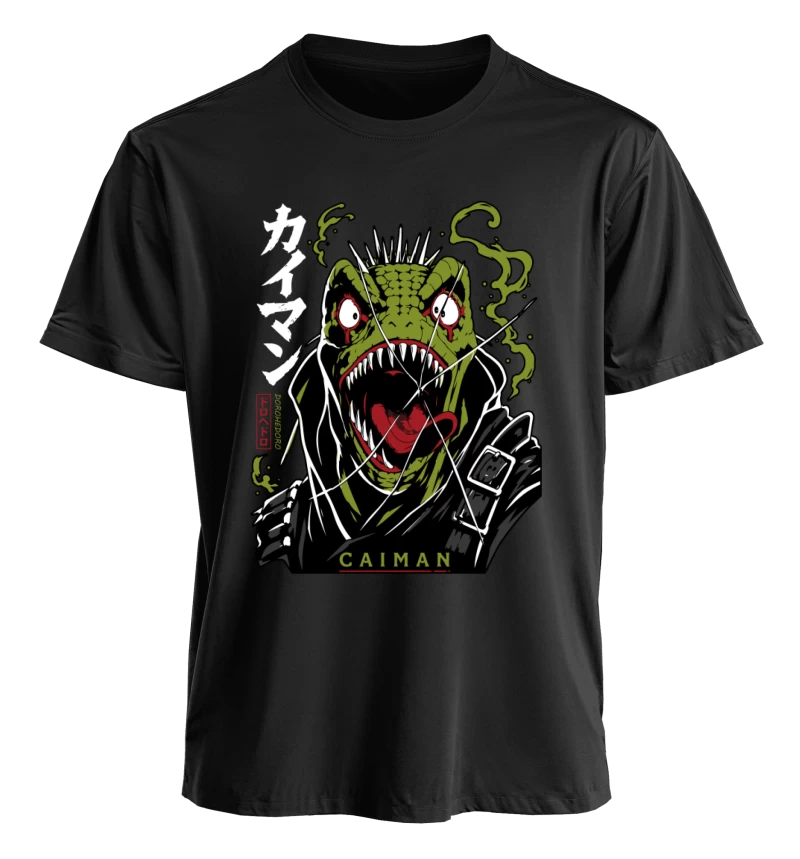 Polera Dorohedoro Caiman Rage Mask