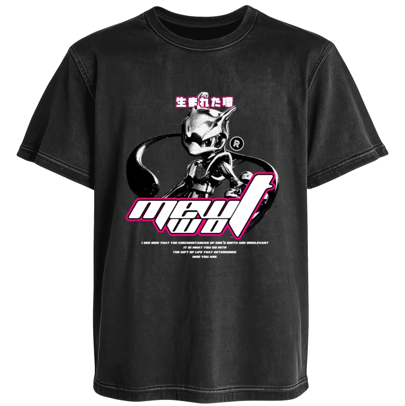 Polera Acid - Pokemon Mewtwo